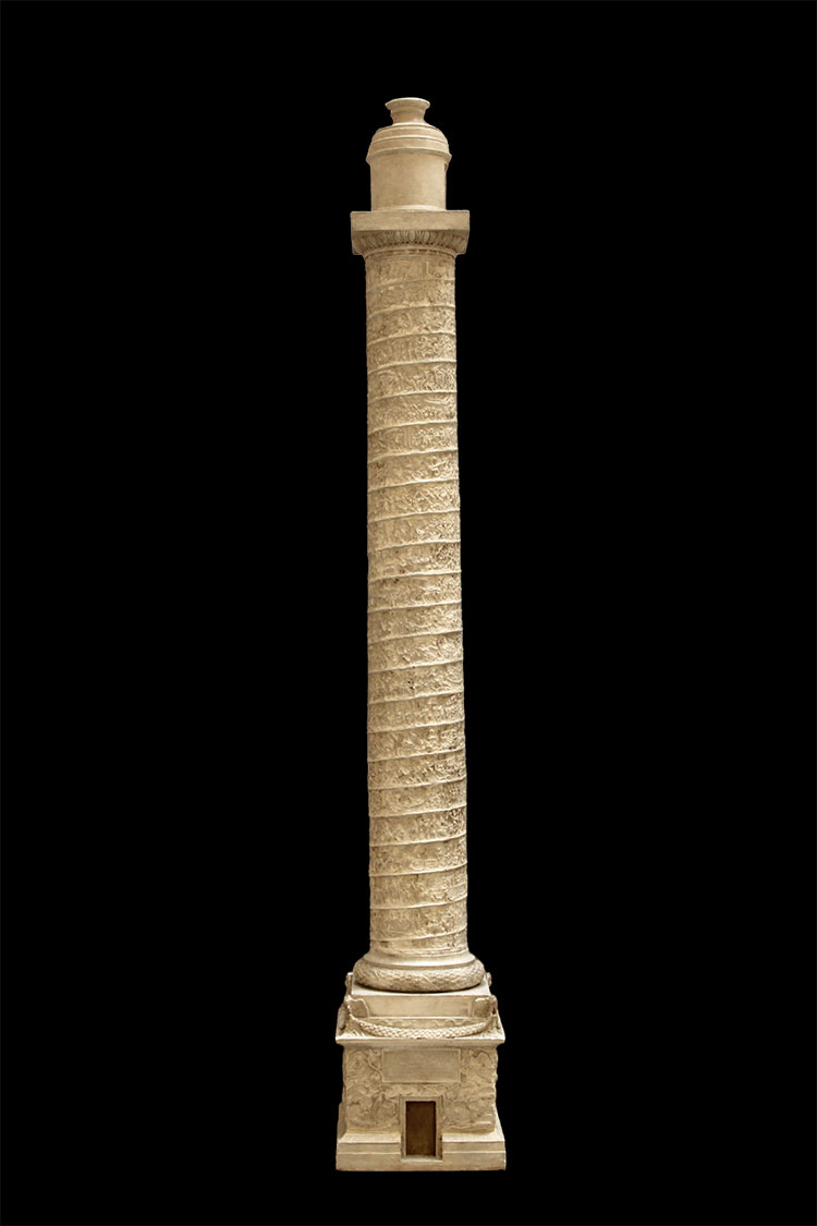 トラヤヌス帝記念柱、1/30縮尺模型